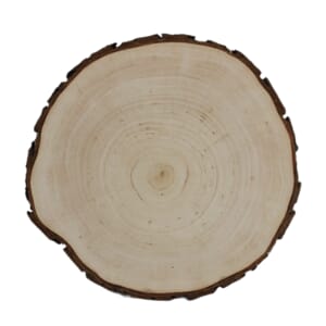 Boomschijf Tekstbord Klein Rond 24Øx2cm