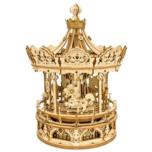 AMK62 Romantic Carousel - Houten Bouwpakket 3D-Puzzel DIY Robotime/ROKR/Rolife