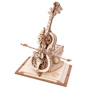 amk63 Magic Cello - Houten Bouwpakket 3D-Puzzel DIY Robotime/ROKR/Rolife