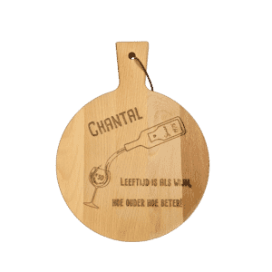 Borrelplank 'leeftijd is als wijn'