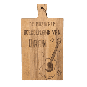 Borrelplank 'muzikaal'